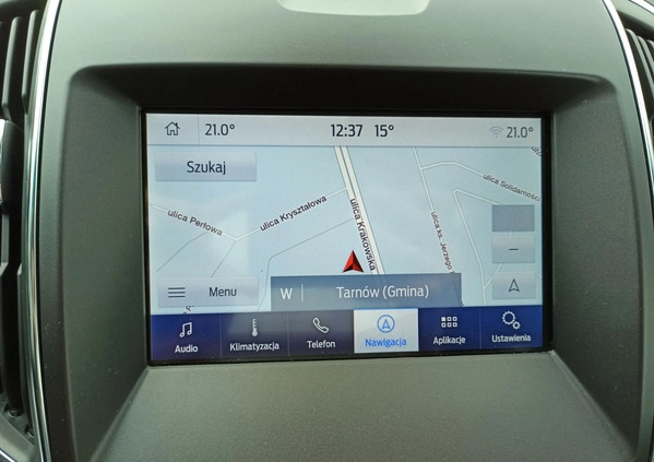 Ford EDGE cena 106900 przebieg: 67861, rok produkcji 2019 z Góra małe 254
